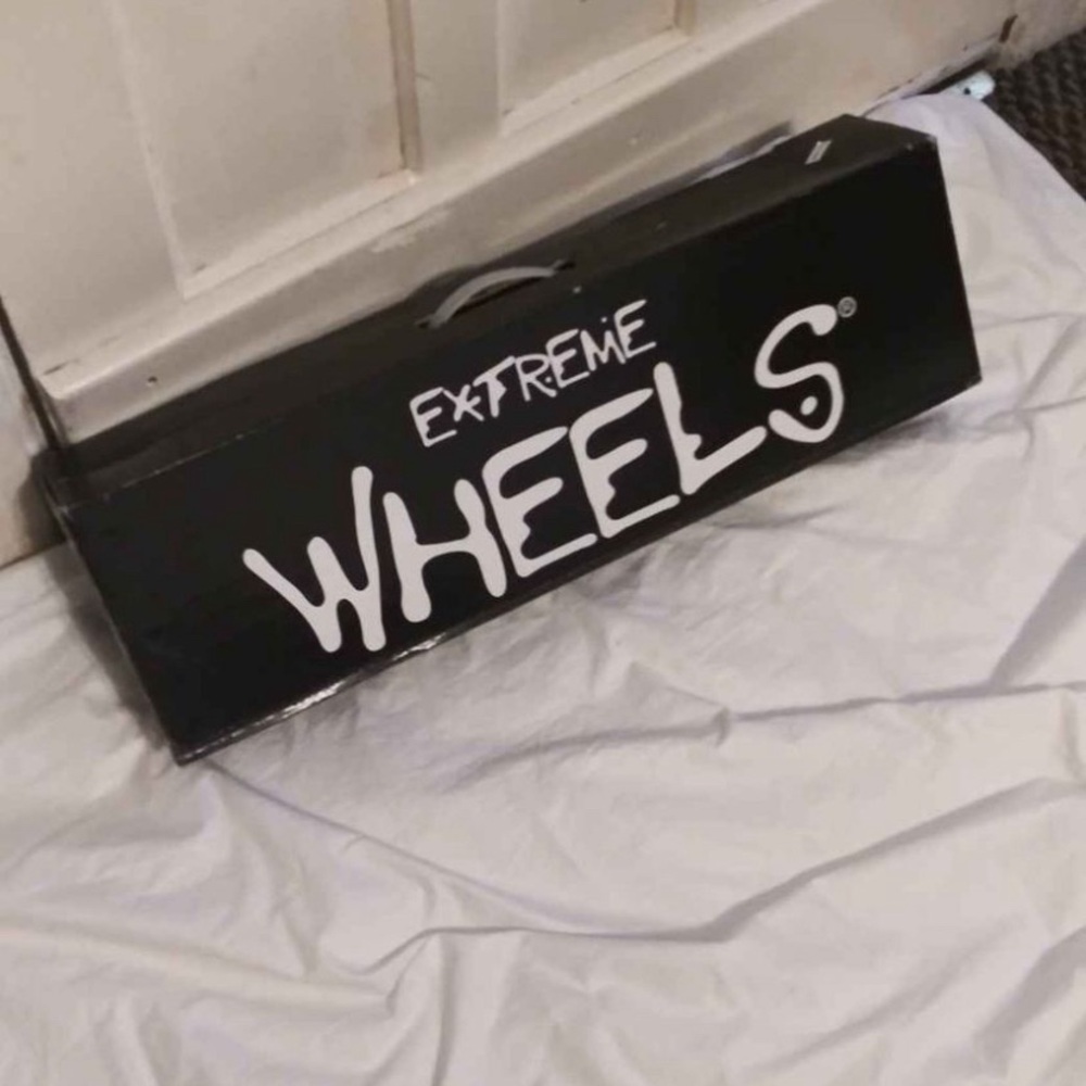 Extreme wheels scooter -black‎ color /New
